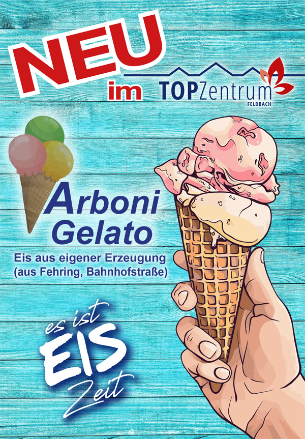 Eis in Feldbach 1 Euro pro Kugel